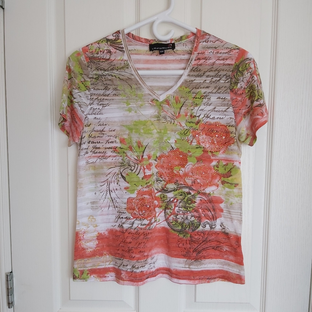 2/$15 Laura Petite Top
